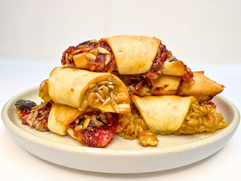 Fruit Juice Sweetened Gourmet Crescent Rugelach (1 lb.)