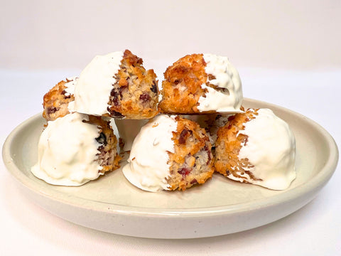 White Chocolate Cranberry Coconut Macaroons (1 lb.)